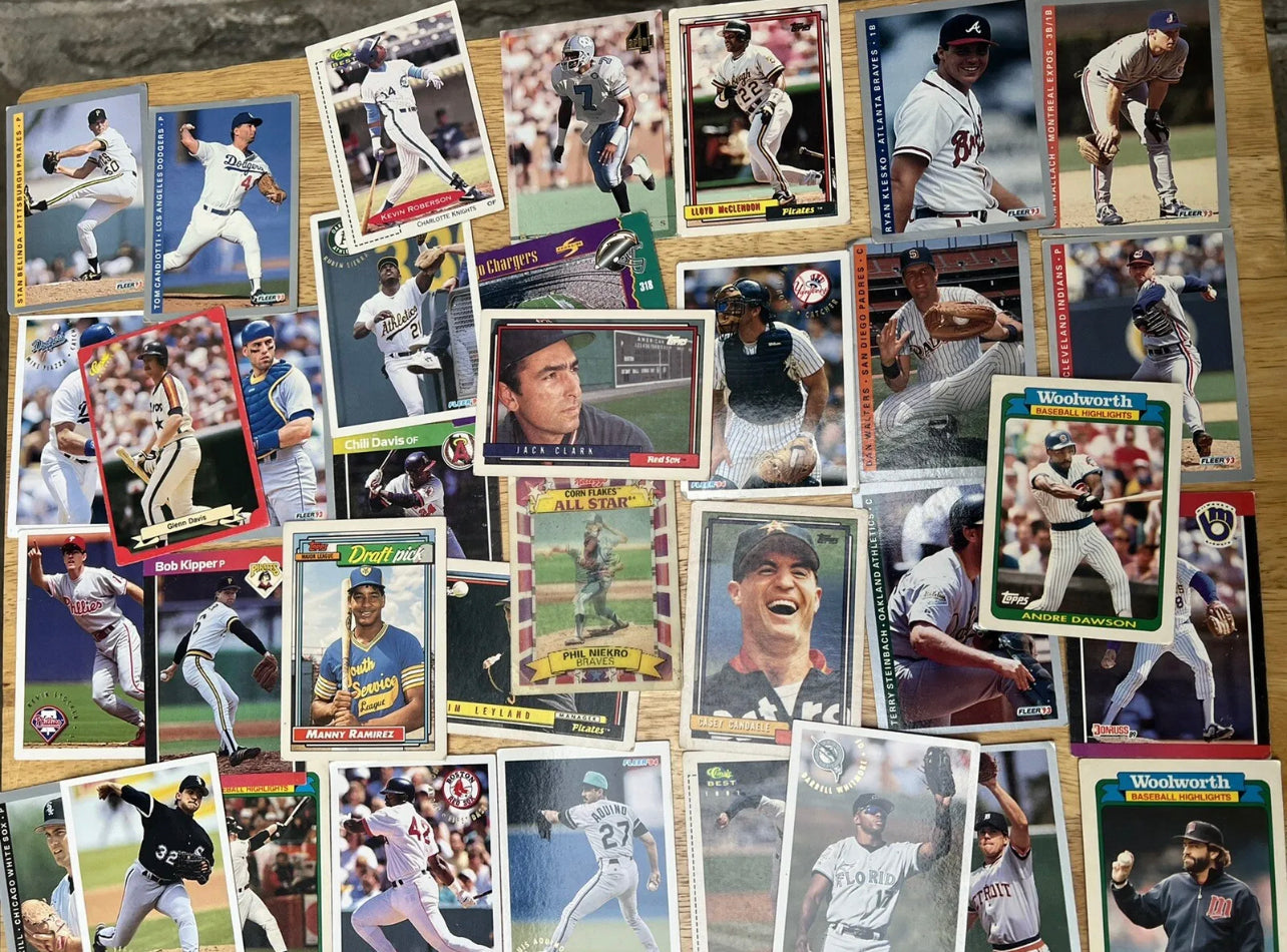 Baseball mystery packs 20 cards