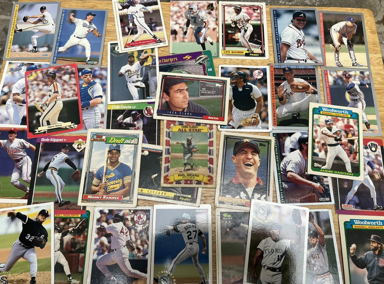 Baseball mystery packs 20 cards