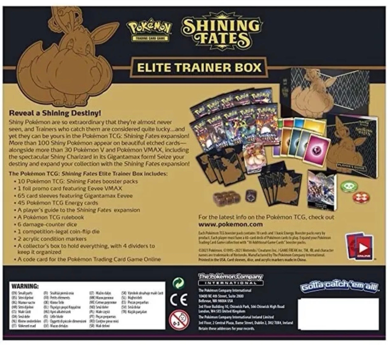 Shining Fates Elite Trainer Box