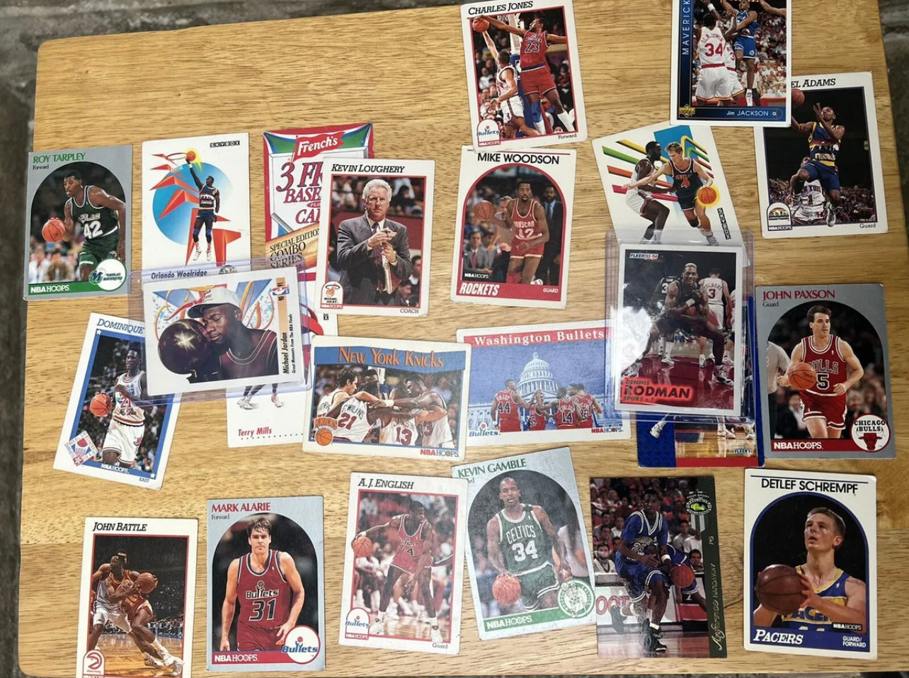 Basketball Mystery packs 1990s