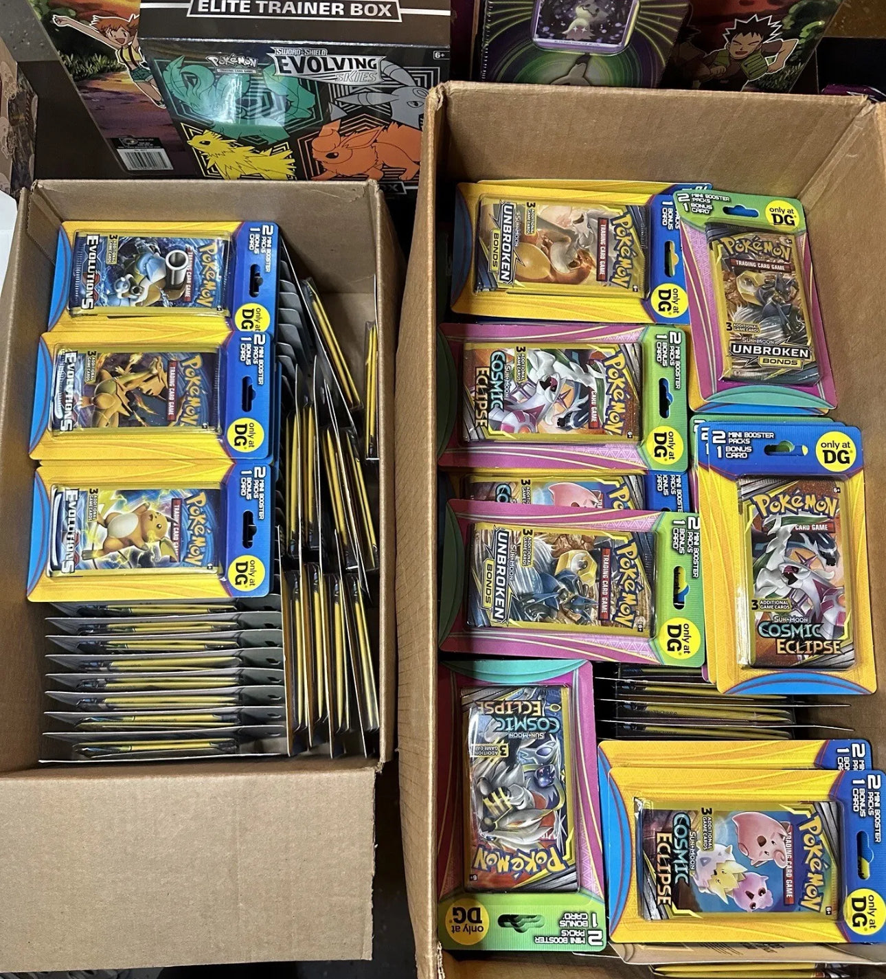 Pokemonphilly Medium Vintage/Modern Mystery Box with Singles, Packs, Boxes and More!