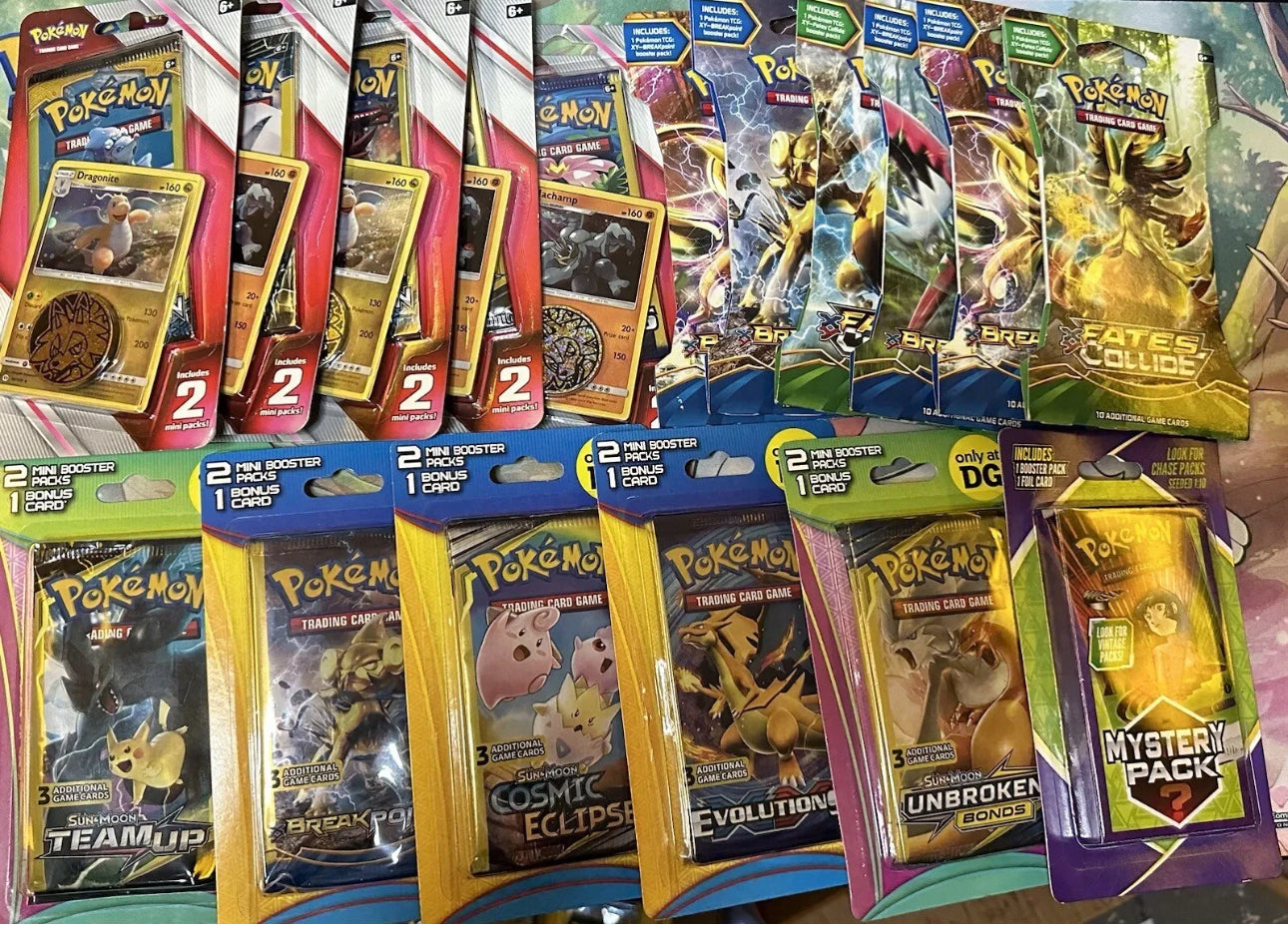 Pokemonphilly Medium Vintage/Modern Mystery Box with Singles, Packs, Boxes and More!