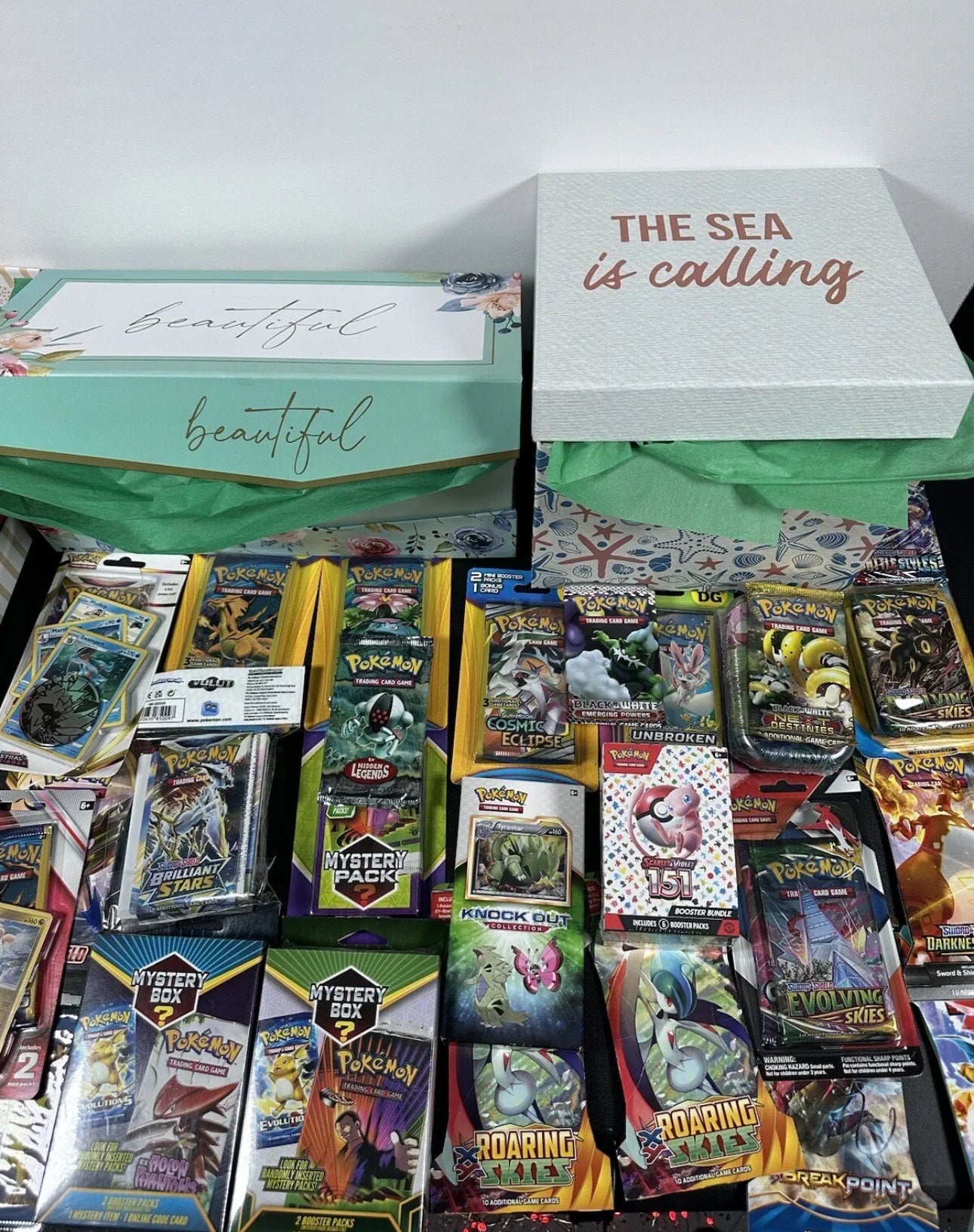 Pokemonphilly Medium Vintage/Modern Mystery Box with Singles, Packs, Boxes and More!